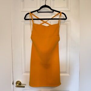 UO / urban outfitters Rachel Strappy Back Mini Dress